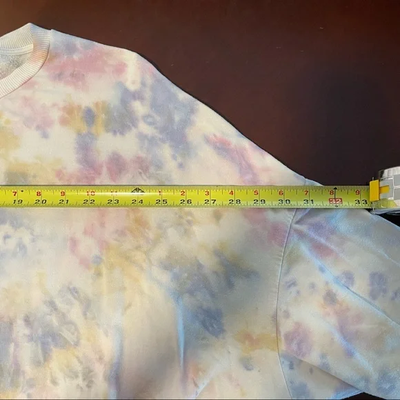 Young Fabulous & Broke Juliette Tie Dye Oversized Sweatshirt Size M - Picture 12 of 12